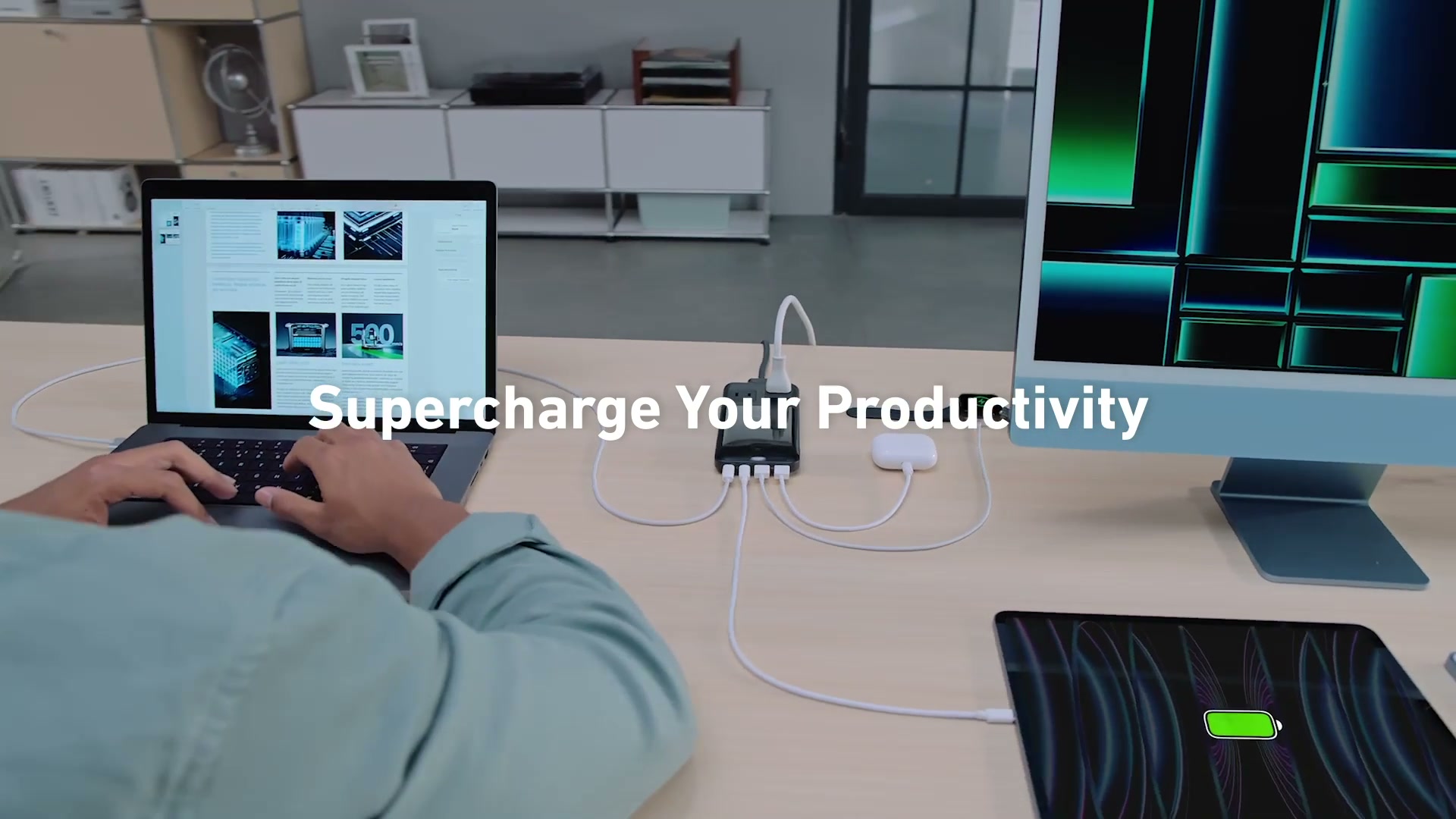 Anker · Prime 6-in-1 产品演示片: 把充电设备的使用场景拍清楚，用于海外电商与独立站。